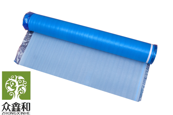 Anti Crush EPE Underlayment 2mm Thick Self Sealing Lip Underlay For Wood Flooring