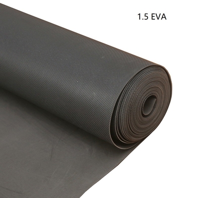 1.5mm High Density Foam Underlay Sound Proofing Comfort Step Black Foam Underlay